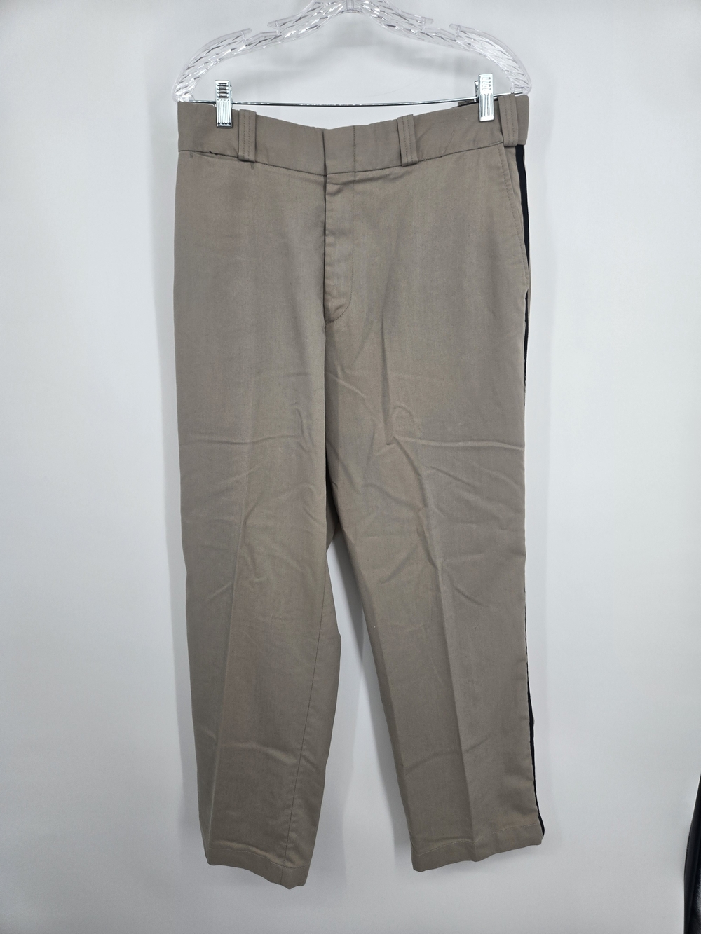 Flying Cross Tan Chinos with Black Side Stripe 35 Waist (8704)
